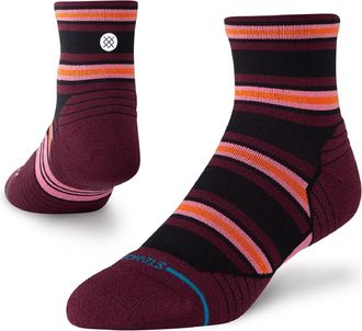 Stance Womens Wayfarer Light Quarter Socks Multi-Colored S