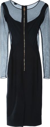 Elisabetta Franchi Womens Longuette Dress Black