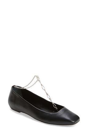 Cult Gaia Gia Chain Flat in Black at Nordstrom Rack, Size 8.5Us / 38.5Eu