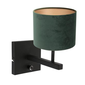 Steinhauer Steinhauer - Aplique De Pared - Stang - Negro - Metal Velours