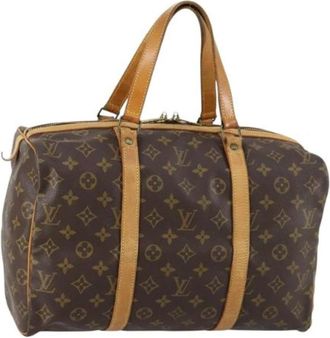 Louis Vuitton Pre-owned Weekend Bags, female, Brown, Size: ONE SIZE Pre-owned Vintage Canvas Weekend Bag