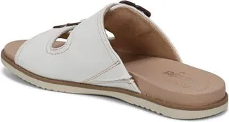 Dr. Scholls x Wrangler So Wrangler Slide Sandal in White at Nordstrom, Size 8.5