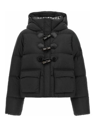 Ganni Black Future Nylon Black Puffer Jacket