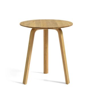 HAY Bella Beistelltisch &Oslash; 45 cm / H 49 cm, Eiche ge&ouml;lt