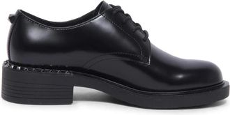 Ash Studded Lace-Up Freak Schoenen - Dames - Veterschoenen - Zwart - 37 EU - Schoenen
