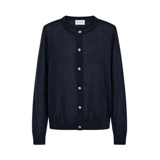 Sand Copenhagen Delmy Cardigan - - Knitwear - Donna - Blu - M