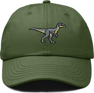 Dalix Velociraptor Dad Cap in Olive at Nordstrom