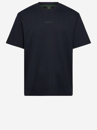 HUGO BOSS katoenen T-shirt met logo