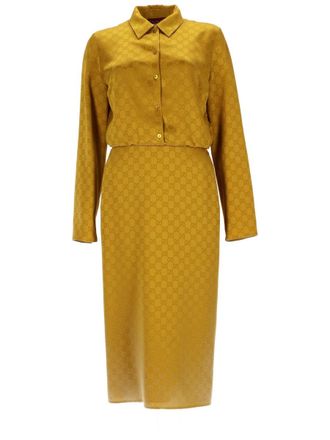 Gucci Midi Dress With Shirt