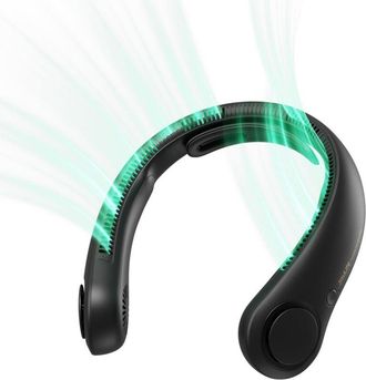 OEM Ventilador De Cuello Port&aacute;til Mejorado, Banda Para El Cuello Personal Manos Libres, 5 Velocidades, 5000 Mah, Port&aacute;til, Silencioso, Recargable, Regalo 