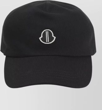 Rick Owens moncler curved brim logo baseball cap
