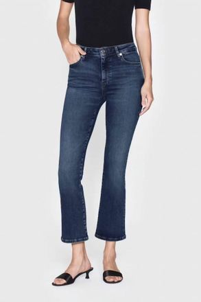 Frame Denim Womens Le Crop Mini Boots Jeans In Skywalk
