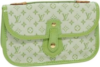 Louis Vuitton Pre-owned Canvas pouches - Dames - Vintage Mini Tas - Groen - ONE Size - Vintage
