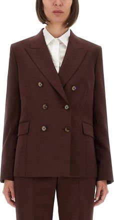 Paul Smith Double-Breasted Wool Blazer-Donna