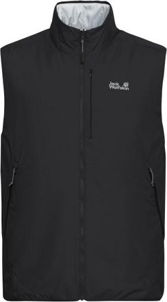 Jack Wolfskin Trail Light Insulation 2in1 Vest Kunstfasergilet f&uuml;r Herren | schwarz