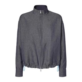 Fendi Reversible Blouson - male - Fendi - Bomber Jackets - Blue - M - Jackets