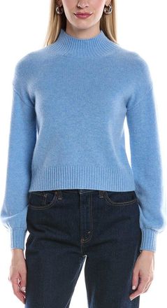 Alberta Ferretti Balloon Sleeve Cashmere Sweater
