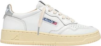 Autry Medalist Low Leat Art - Dames - Sneakers - Wit - 40 EU - Schoenen