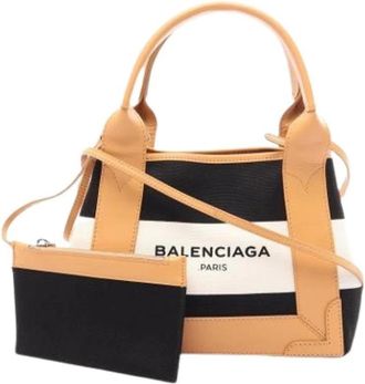 Balenciaga Pre-owned Vintage Handbag - Dames - Vintage Handtas - Zwart - ONE Size - Leer - Vintage