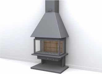 Focgrup Focgrup Chimenea De Le&ntilde;a Ch57 F-pc 12kw