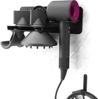 OEM Soporte Para Secador De Pelo Compatible Con Dyson-supersonic, Soporte Para Secador De Pelo Montado En La Pared, Soporte Para Secador De Pelo Sin Perfo
