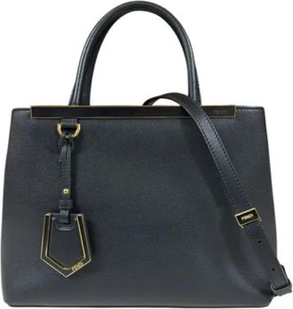 Fendi Pre-owned Handbags, female, Black, Size: ONE SIZE Pre-owned Leather fendi-bags