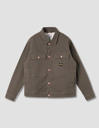 Stan Ray Mens Trucker Jacket - Brown - Size: 44/Regular