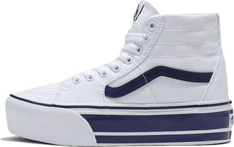 Vans SK8 HI Tapered Stackform White Navy Blue VN0A5JMKNWD