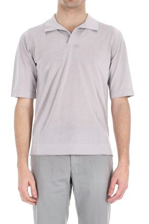 Ballantyne Fine Cotton Open Collar Polo