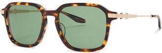 Barton Perreira Delon Square-frame Sunglasses - Green - One Size