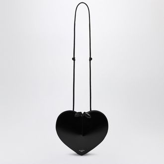 Alaia Le Coeur black leather bag