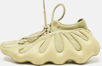 adidas Green Knit Fabric 450 Resin Sneakers Size 36