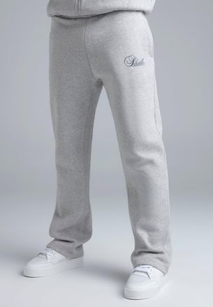 Siksilk Mens Grey Marl Essentials Track Pants XXL