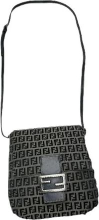 Fendi Pre-owned Cross Body Bag - Dames - Vintage Schoudertas - Zwart - ONE Size - Vintage