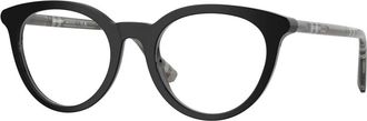 Burberry Fashion Brillen - Dames - Brillen - Zwart - 50 MM - Accessoires