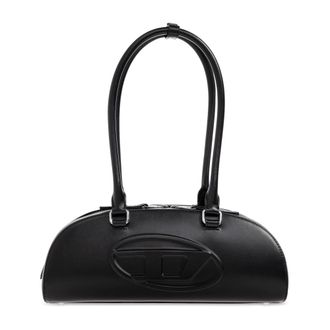 Diesel Shoulder Bags, female, Black, Size: ONE SIZE Bag 1DR Dome