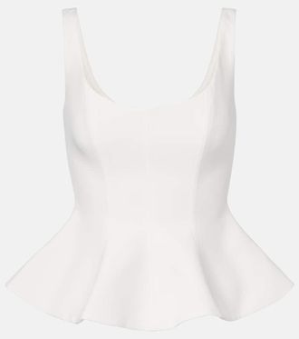 Roland Mouret Cr&ecirc;pe top