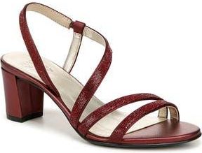 Naturalizer Vanessa Ankle Strap Sandal in Cranberry Fabric at Nordstrom Rack, Size 8