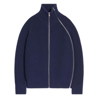 Dries Van Noten Cardigans, male, Blue, Size: M Blue Sweaters for Men