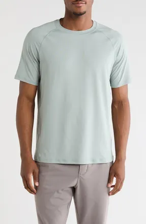 Zella Short Sleeve Performance T-Shirt in Green Slate at Nordstrom Rack, Size Xx-Large