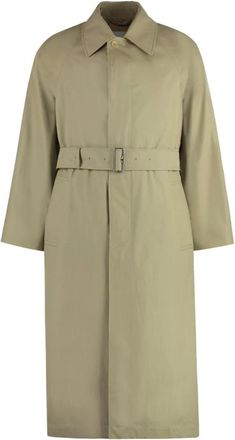 Burberry Heren, Mantels, Beige, Maat: XS Katoen