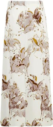 Altuzarra printed midi skirt - White