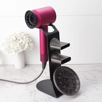 OEM Soporte Para Secador De Pelo Supersonic, Soporte De Escritorio De Aluminio Para Secador De Pelo, Estante De Almacenamiento Para Ba&ntilde;o