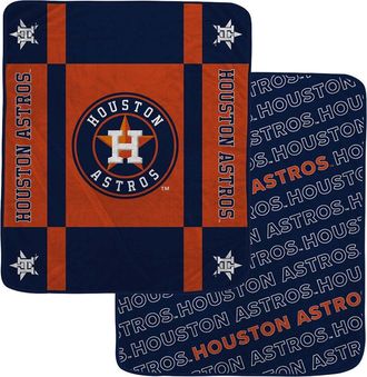 Pegasus Sports Houston Astros Mlb Double-Sided Plush Blanket