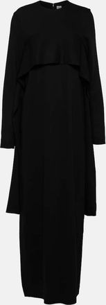 Toteme Draped cady maxi dress
