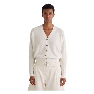 Meimeij Cardigans, female, White, Size: 3XL Cardigan corto con manica a kimono