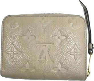 Louis Vuitton Vintage, unisex, Beige, ONE Size, Pre-owned Canvas Portemonnee