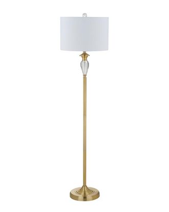 Jonathan Y Designs Jonathan Y Evelyn 60In Crystal Metal Led Floor Lamp