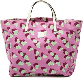 Gucci Pre-owned Gucci Kids Canvas Heartbeat Tote Ladies K3CD7W22M0086IEI