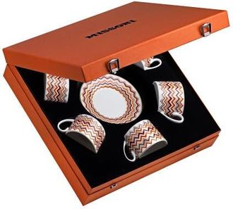 Missoni Tea Cup & Saucer Set Of 6 In Luxury Box in Multicolor 3 at Nordstrom
